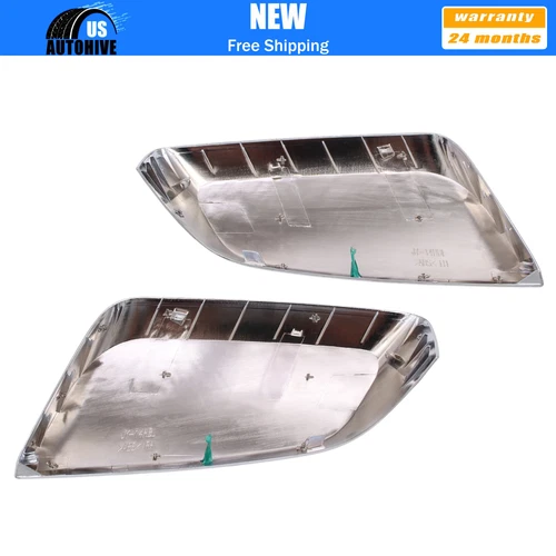 Mirror Cover Cap for 2014-2019 Chevrolet IMPALA Driver+Passenger Side Chrome
