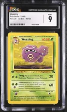 Weezing [1st Edition] #45 Prices | Pokemon Fossil | Pokemon Cards