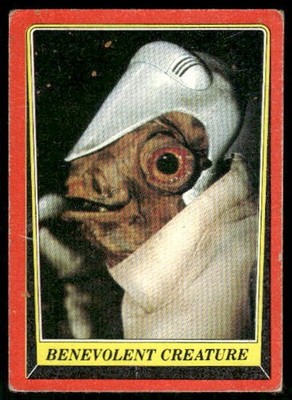 1983 Topps Star Wars: Return of the Jedi #66 Benevolent Creature