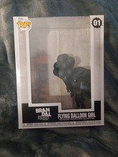 Funko POP! Nueva figura de vinilo Banksy Flying Balloon Girl con cubierta de arte #01