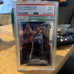【PSA10】Zion Williamson RC Silver 2019 Panini Prizm Silver Zion Williamson Rookie Emergent PSA