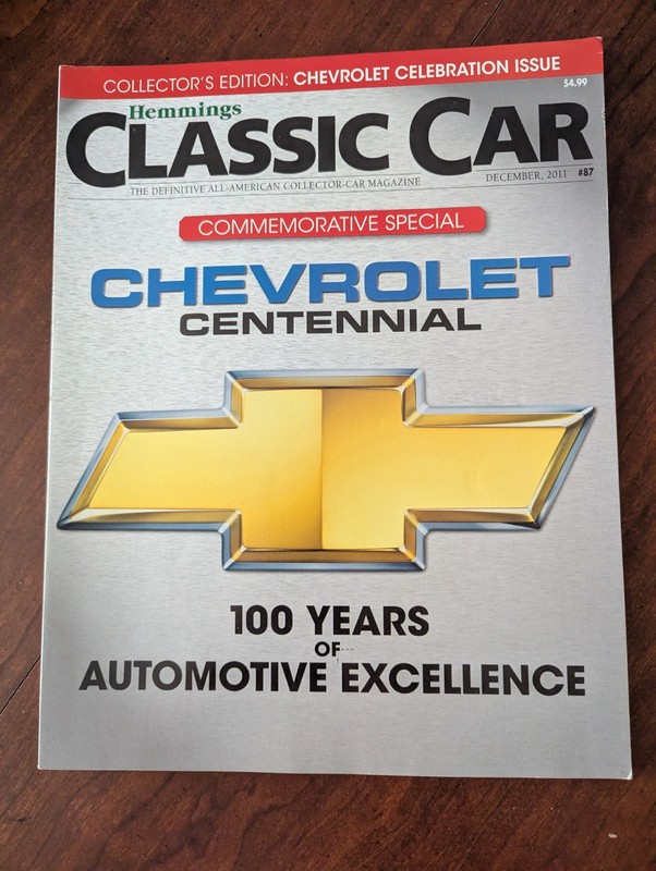 Hemmings Classic Car Magazine Vol. 8 No. 03 December 2011 - Chevrolet Centennial