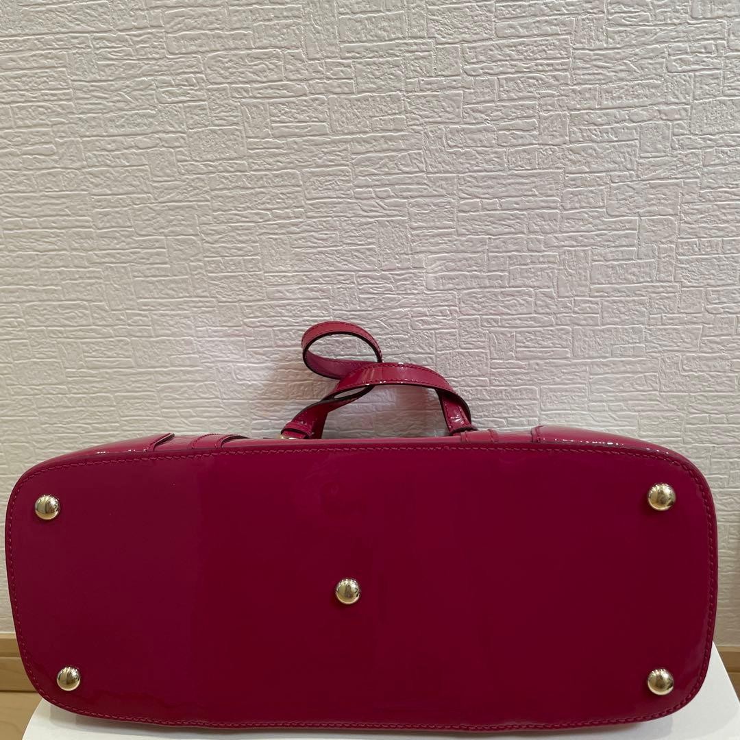 GUCCI Pink Leather GG Pattern 2WAY Shoulder Bag Handbag Vintage Authentic thumbnail 5