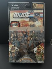 GI Joe 25th Anniversary Comic 2 pack Dreadnok Ripper And Torch. Sealed MOSC