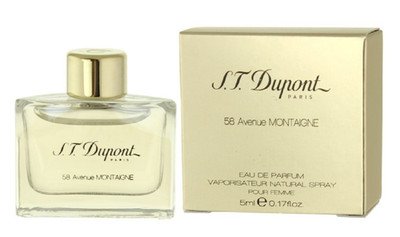 S..T. Dupont Paris 58 Avenue Montaigne 5 ml Eau de Parfum Miniatur Neu Damen