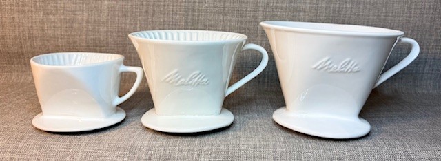 Filter White Porcelain 3 Sizes Small Med Lg