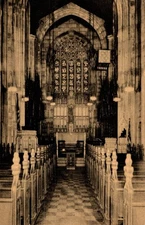 Washington Memorial Chapel Valley Forge PA Interior Ruth Murray Miller Post Card