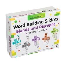 Really Good Stuff Word Building Sliders - Blends and Digraphs - Set... Fast Ship