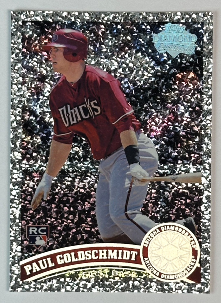 2011 Topps Update Series Paul Goldschmidt Diamond Anniversary RC