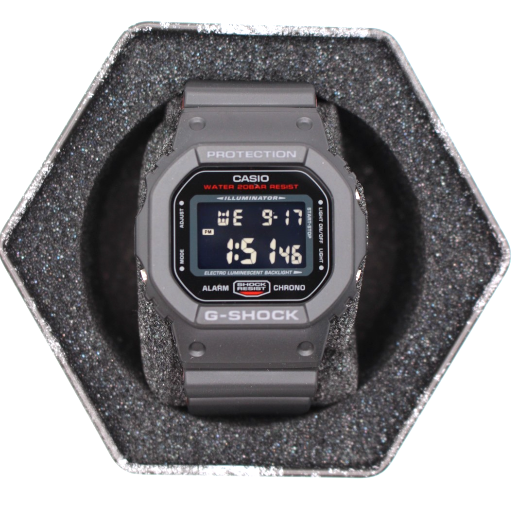 Casio G-Shock DW5600HR-1 Black X Red Heritage Color Casio G-Shock DW5600HR-1 Black X Red Heritage Color