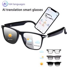 AI Glasses Glasses with 160 Languages Real Time Translation Support Chat GPT New