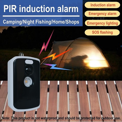 Motion Sensor Alarm Perimeter Outdoor Camp Safe Outdoor Burglar Alarm 125db - Picture 3 of 11