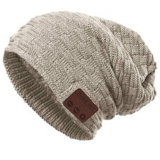 Bluetooth Beanie Women Men Wireless Winter Hats with Headphones Smart Beanie ...