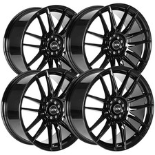 Set Of 4 Drw D22 18x8 5x1005x4.5 38mm Gloss Black Wheels Rims 18 Inch