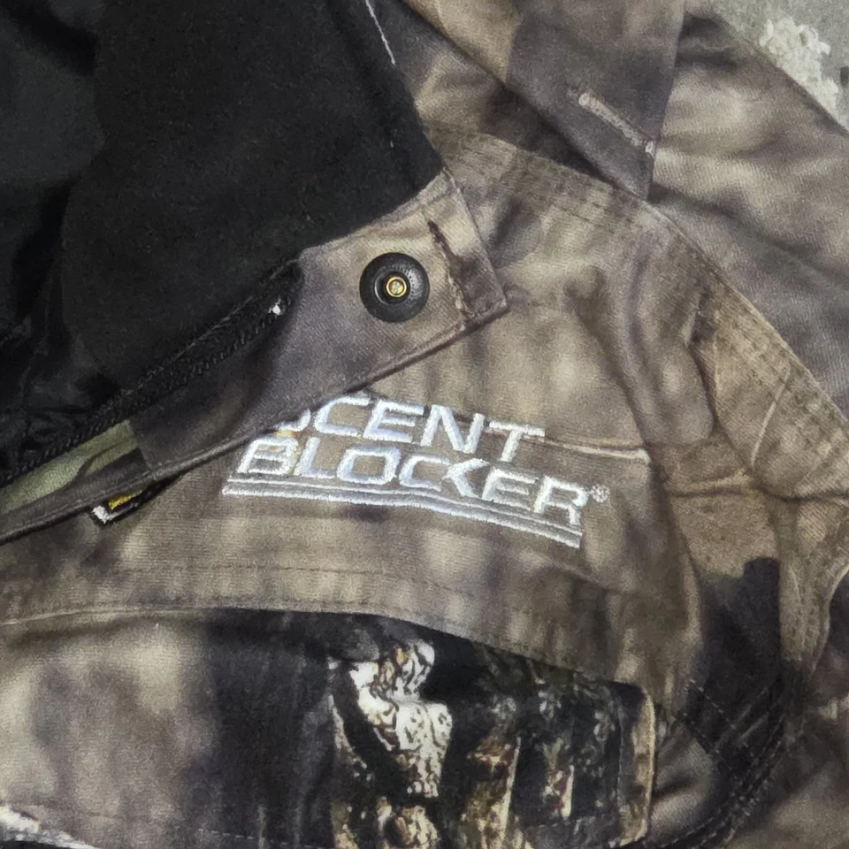 Macacão bloqueador de perfume bloqueador de chuva tamanho médio carvalho musgoso romper camuflagem S3 - Imagem 2 de 4