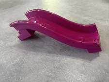 LEGO Duplo Replacement Part Magenta Slide Straight with Two Studs aTop End (x1)