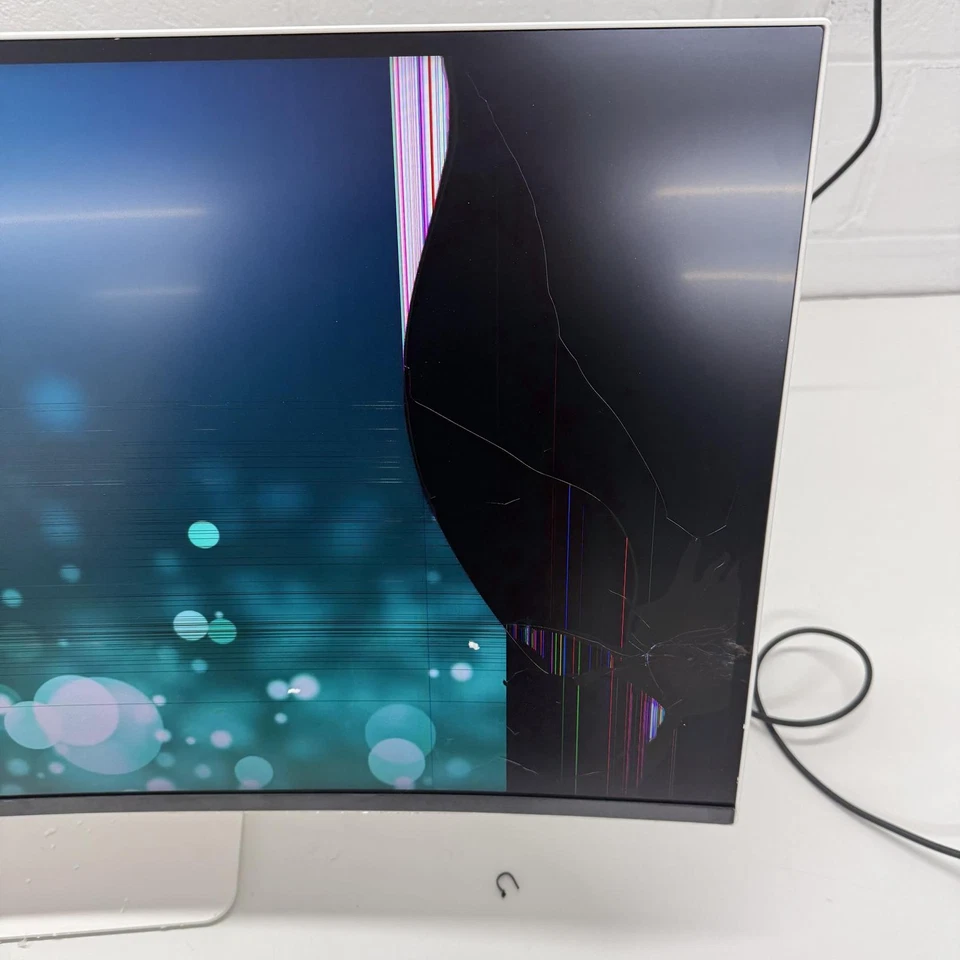 LG 38WR85QC-W 38 inch Curved UltraWide WQHD Nano IPS (Damaged Screen) - Image 3 of 4