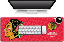 NHL Chicago Blackhawks Logo Series Desk Pad SMU