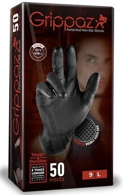 Grippaz schwarz Advanced Fishscale Grip Handschuhe strapazierfähig stark Mechaniker Garage