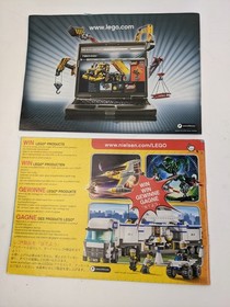 Lego 8264 Technic Hauler Set With Manuals Construction Complete NO STICKERS