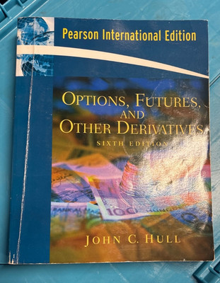 Pearson Options, Futures, N Derivative 6th Ed -paperback CD is new-good addition