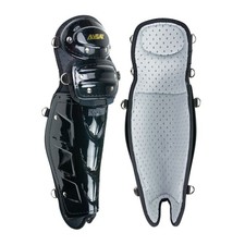 All-Star Cobalt Pro LGU5000 Baseball/Softball Umpire Leg Guards - 17 Inch