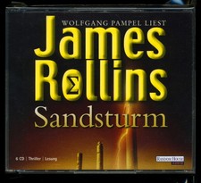 James ROLLINS★SANDSTURM★Hörbuch★6-CD★Wissensch.-Thriller★W. PAMPEL liest★S. GUT