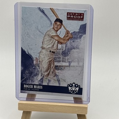 2018 Panini Diamond Kings Roger Maris #20 Artist Proof Red Facing Straight Ahead