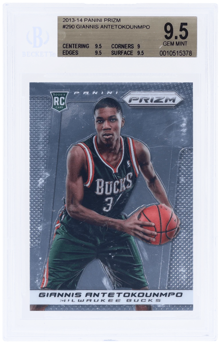 Panini Giannis Antetokounmpo Basketball Sports Trading Card