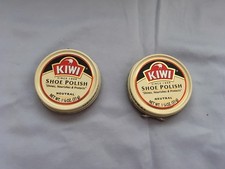 Kiwi Shoe Polish Tins