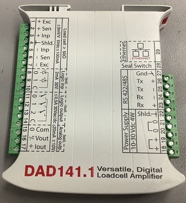 Flintec DAD 141.1 Digital Loadcell Amplifier 141.101.5.V.1.03 (b201)