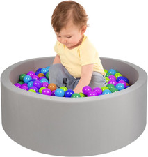 Foam Ball Pit for Kid, Kids Soft Ball Pit,Kiddie Balls Poolideal Gift Toys for C