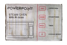 PowerPoint Steam Oven SO1653 22L 2000W Countertop Cooker New Boxed