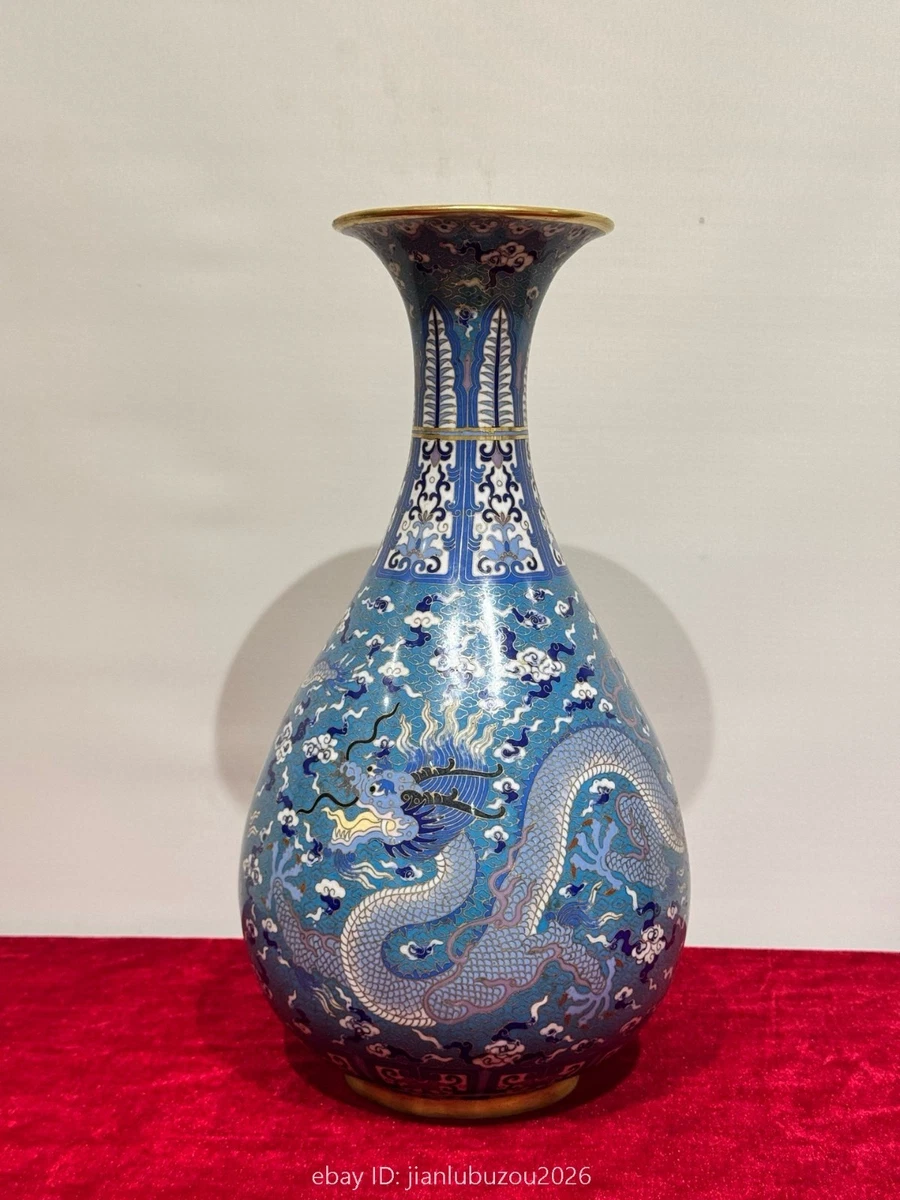 景泰蓝花瓶| eBay