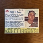 1962 Post Canadian Baseball #54 Billy Pierce Chicago White Sox Set Break