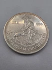 1986 Engelhard The American Prospector 1 Oz .999+ Fine Silver Round