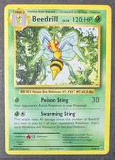 Pack Fresh Beedrill 7/108 Evolutions Set Rare Pokemon Card - Near Mint