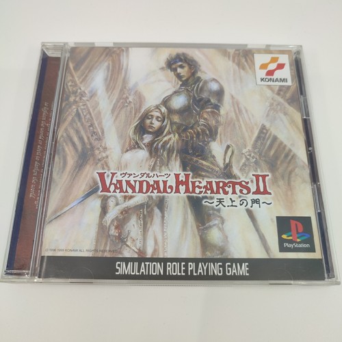 Jeu Vandal Hearts Sur PlayStation 1, Version Japonaise NTSC-J, Bon état