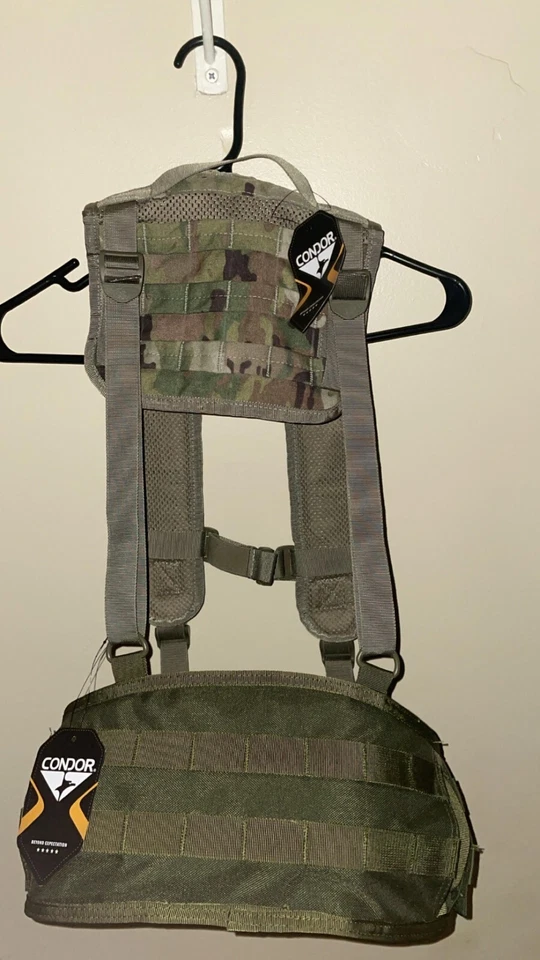 Condor Scorpion x Olive Drab - Kit de cinto Molle: 34,5-38,5 cinto, tamanho da cintura: 30-33 - Imagem 2 de 4