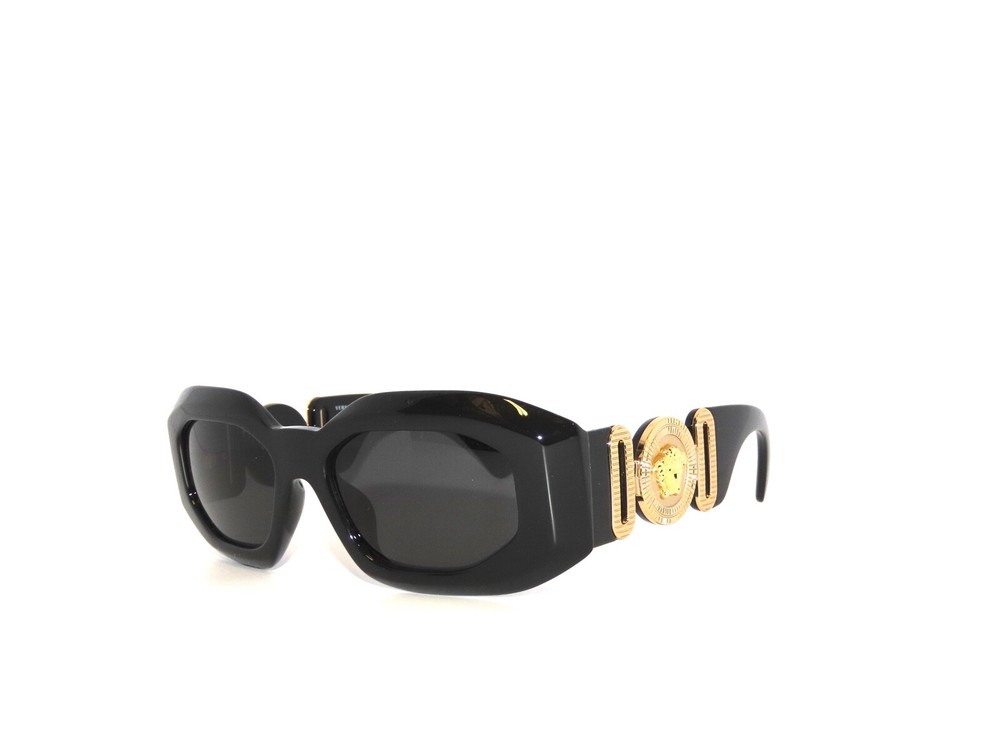 Versace 4425  GB1/87  Black Grey Gold Sunglasses  VE4425U