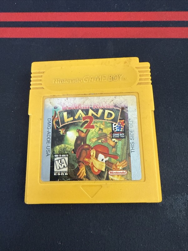 Nintendo Game Boy Donkey Kong Land 2 Cartridge Only Tested Works