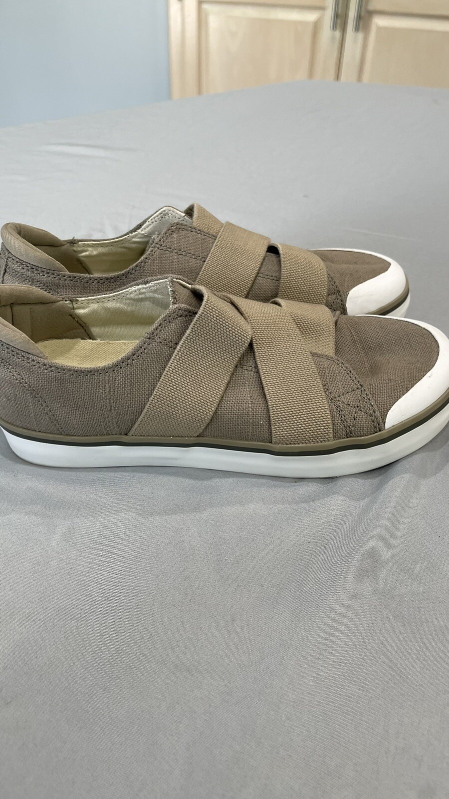 KEEN Sneaker slip on da donna Elsa III Gore beige taglia 8 5