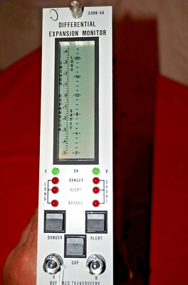 BENTLY NEVADA 3300/46-07-04-01-00 Ramp Differential Expansion Monitor (New)