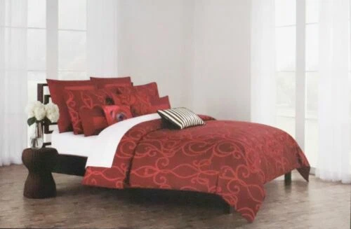 100% algodón de Paisley Nicole Miller llenar Fundas de edredón y Juegos de Cama