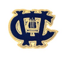 Vintage WC Letterman Band Patch - The Standard Pennant Co.