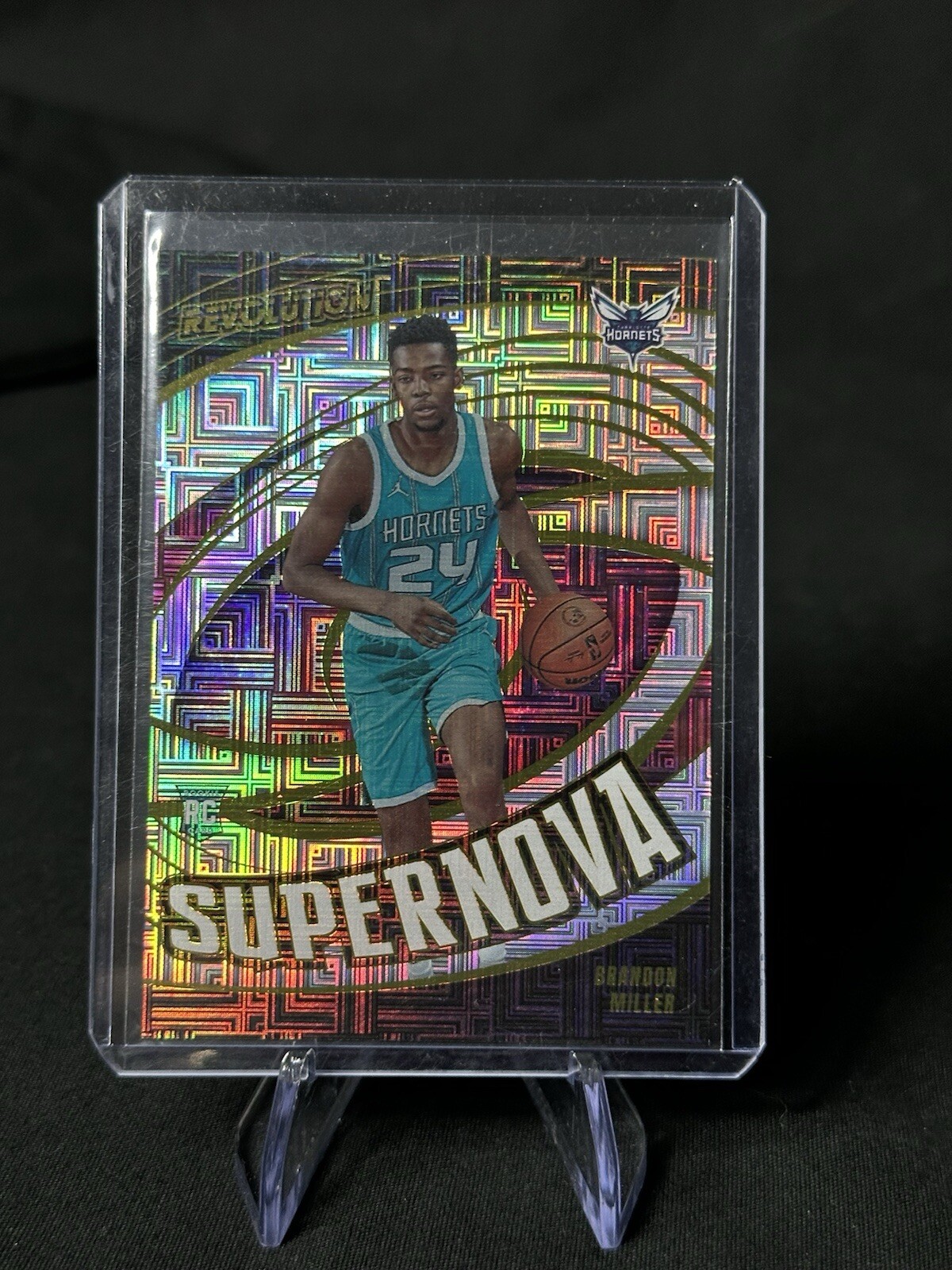 2023-24 Panini Revolution - Supernova Levels Brandon Miller Rookie Hornets RC