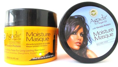 AGADIR Argan Oil Moisture Masque, 8 oz 2 Pack