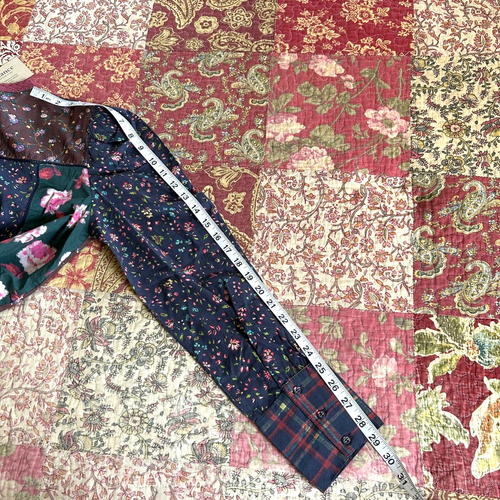 Sundance Catalog women's Harriet Patchwork button up shirt size XS - Picture 10 of 10