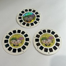 Lot of 3 View-Master Reels The Fairly Odd Parents Cartoon TV Show Children Kids