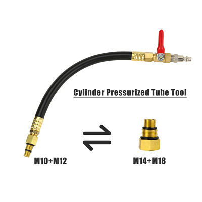 #ad Car Universal Compressed Air Valve Fixing Tool M10 M12 M14 M18 Spark Plug Hole $17.99